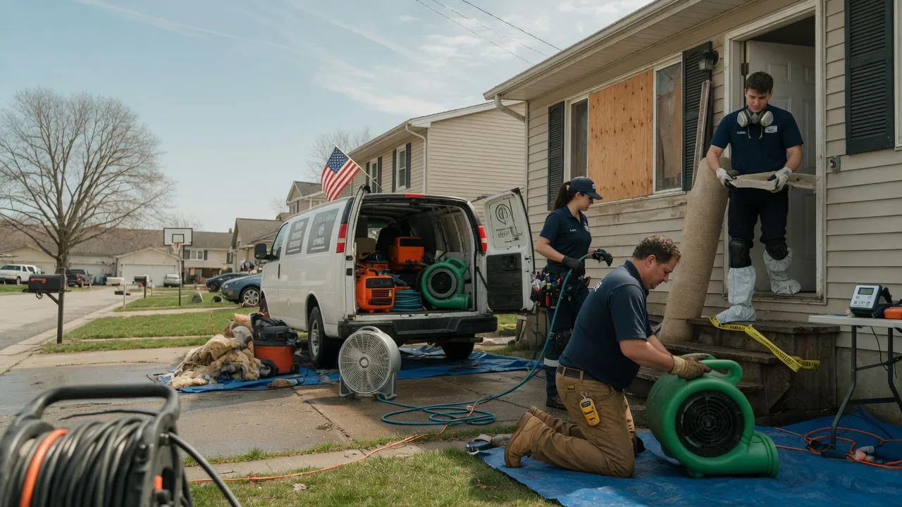 Water Damage Restoration in Melber, KY near me
